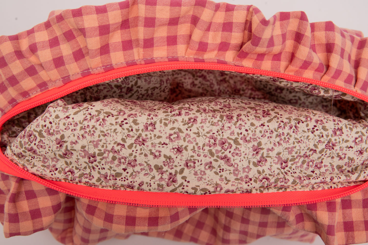 Neceser Vichy Seersucker Volantes Mdm 2517 Orchid