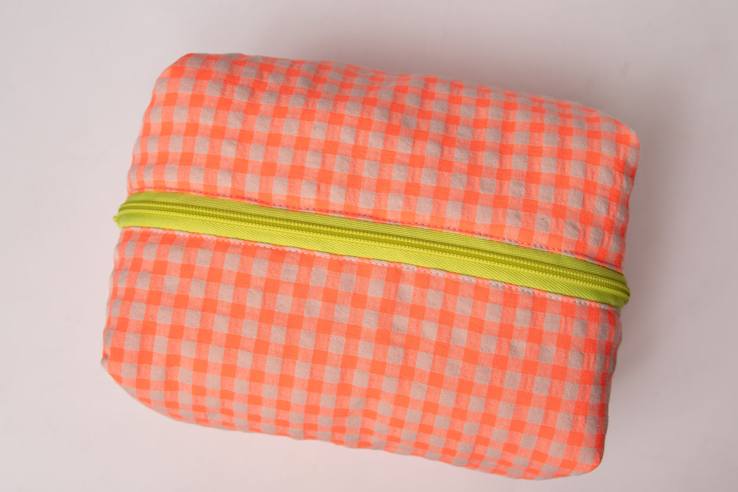 Neceser Vichy Seersucker Mdm 2721 Orange Fluor