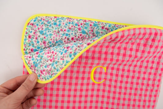 Funda iPad Seersucker mdm I2722 Rosa Fluor