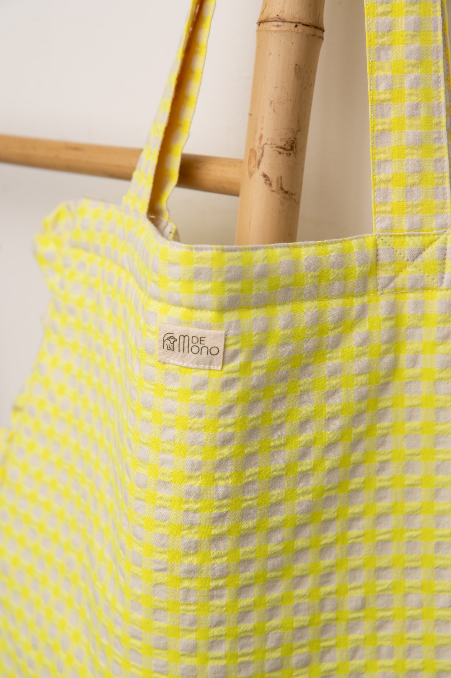 Bolsa Vichy Vichy Volante Mdm 2720 Fluor Yellow