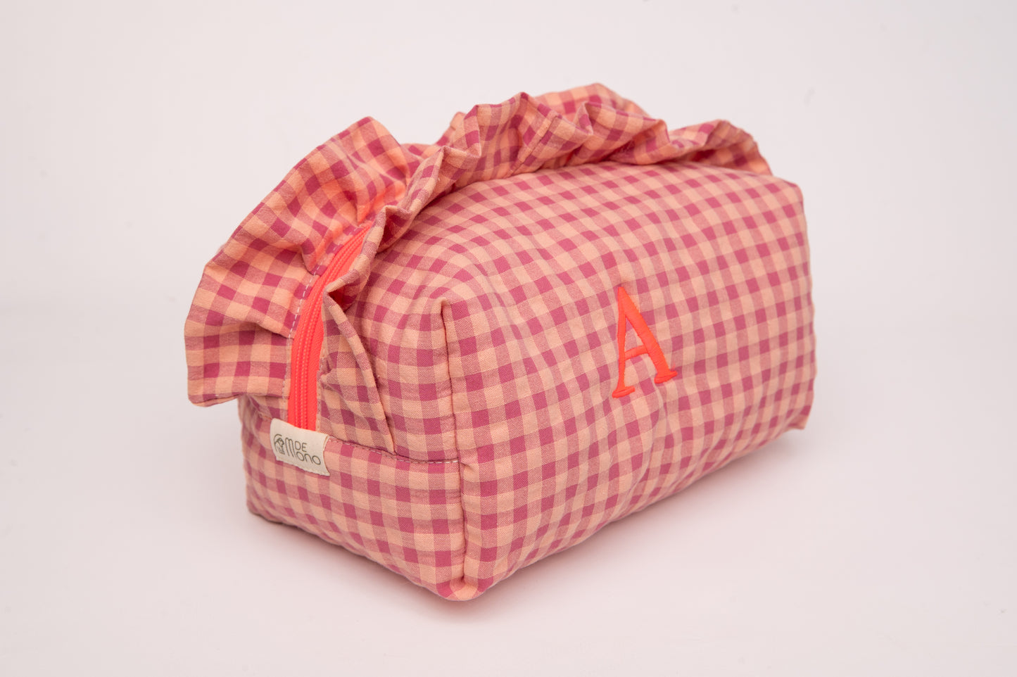 Neceser Vichy Seersucker Volantes Mdm 2517 Orchid