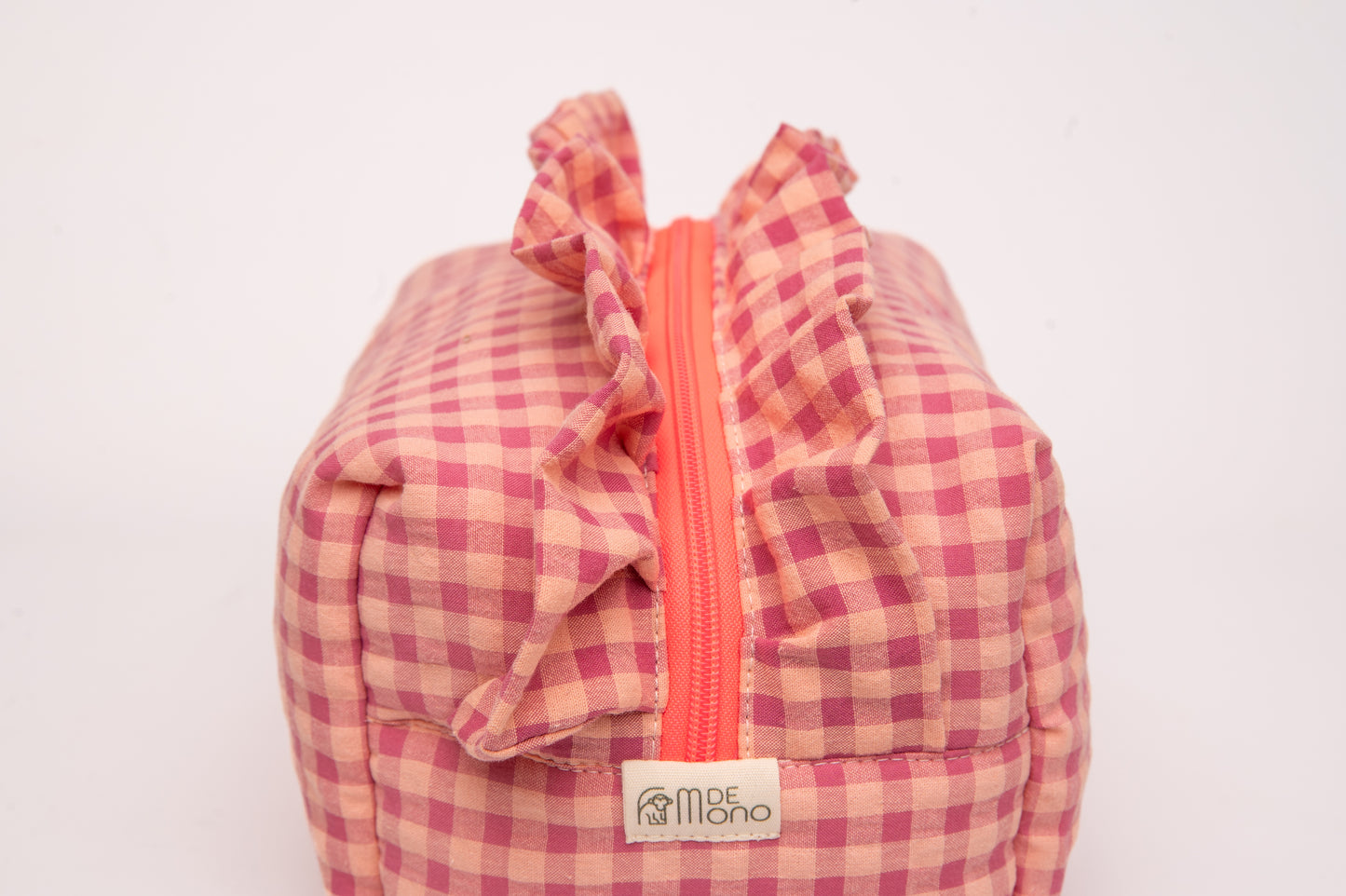 Neceser Vichy Seersucker Volantes Mdm 2517 Orchid