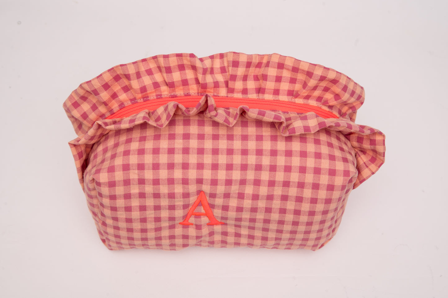 Neceser Vichy Seersucker Volantes Mdm 2517 Orchid