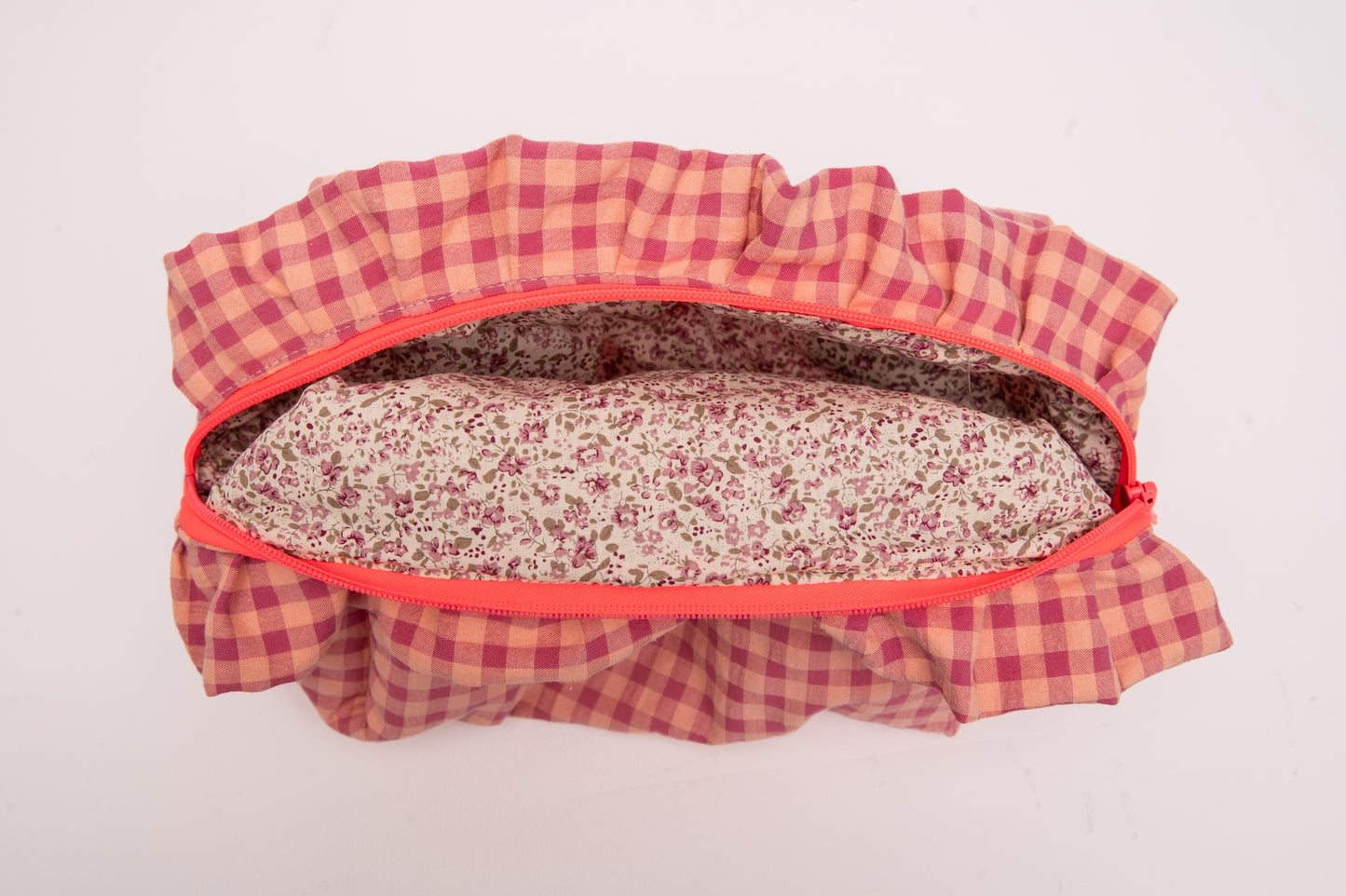 Neceser Vichy Seersucker Volantes Mdm 2517 Orchid