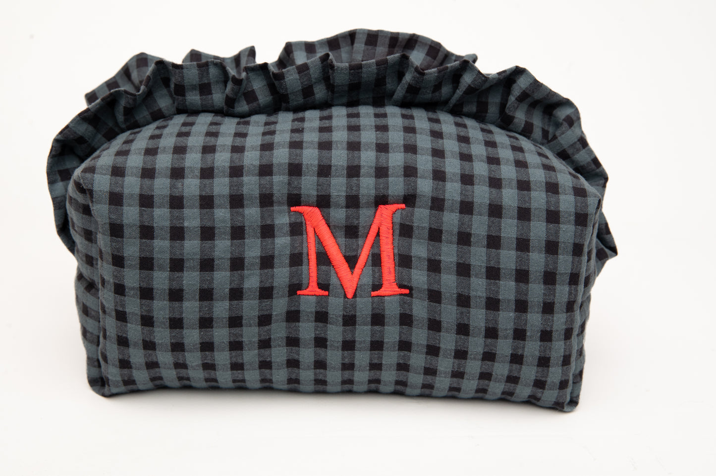 Neceser Vichy Seersucker Volantes Mdm 2004 Duck Blue