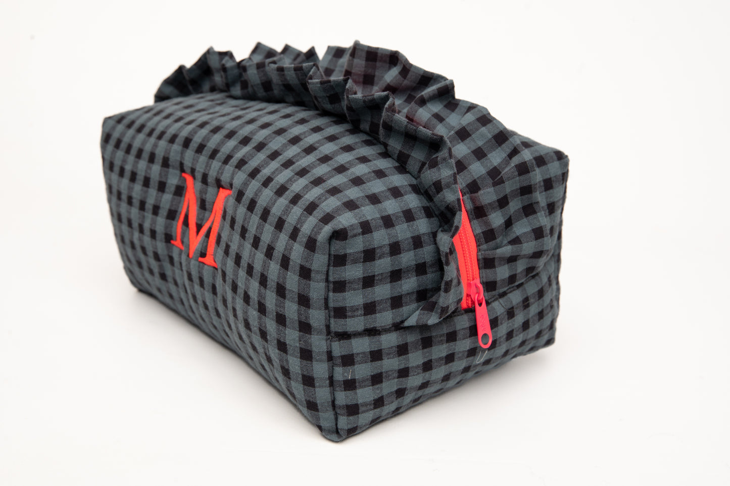 Neceser Vichy Seersucker Volantes Mdm 2004 Duck Blue