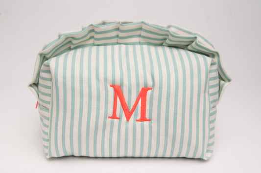 Neceser Rayas Volantes Mdm 11005 Turquesa