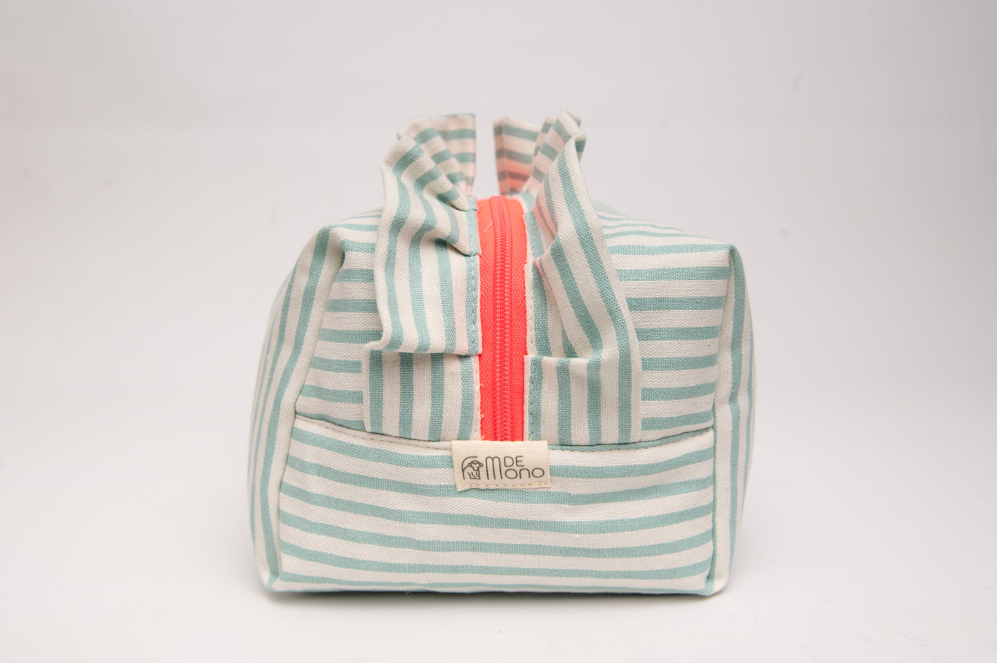Neceser Rayas Volantes Mdm 11005 Turquesa