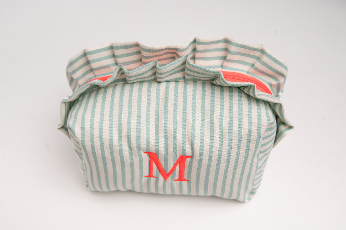 Neceser Rayas Volantes Mdm 11005 Turquesa