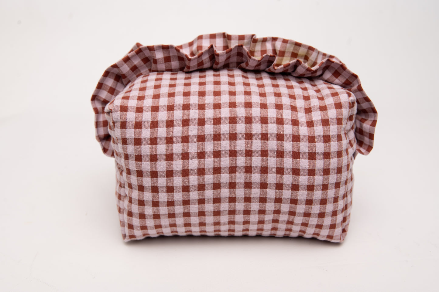 Neceser Vichy Seersucker Volantes Mdm 8716 Argile