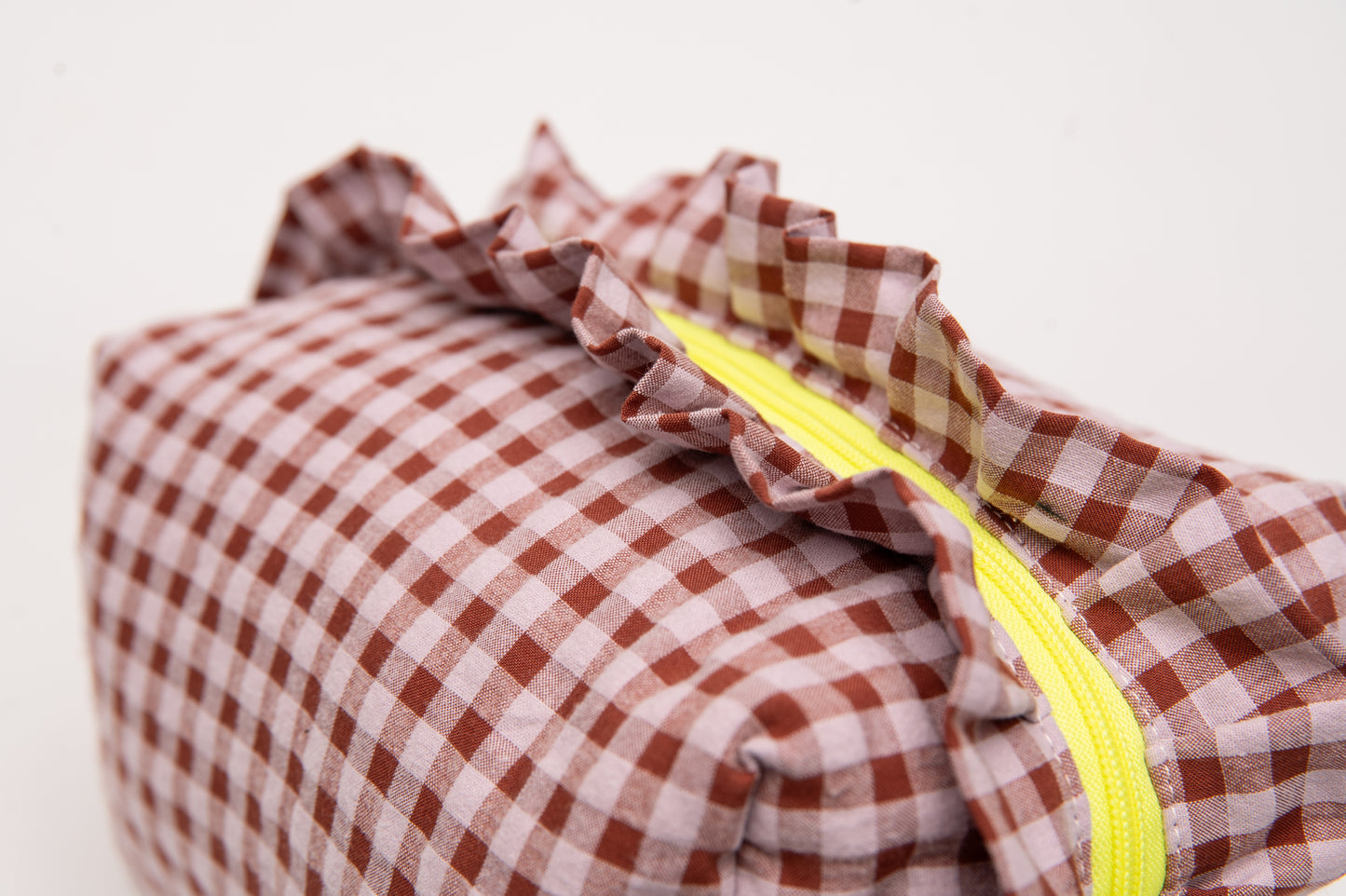 Neceser Vichy Seersucker Volantes Mdm 8716 Argile