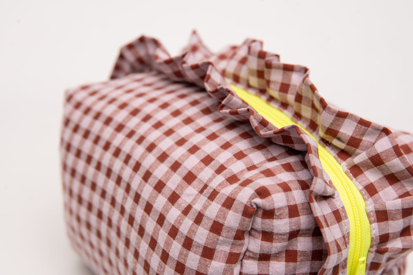 Neceser Vichy Seersucker Volantes Mdm 8716 Argile