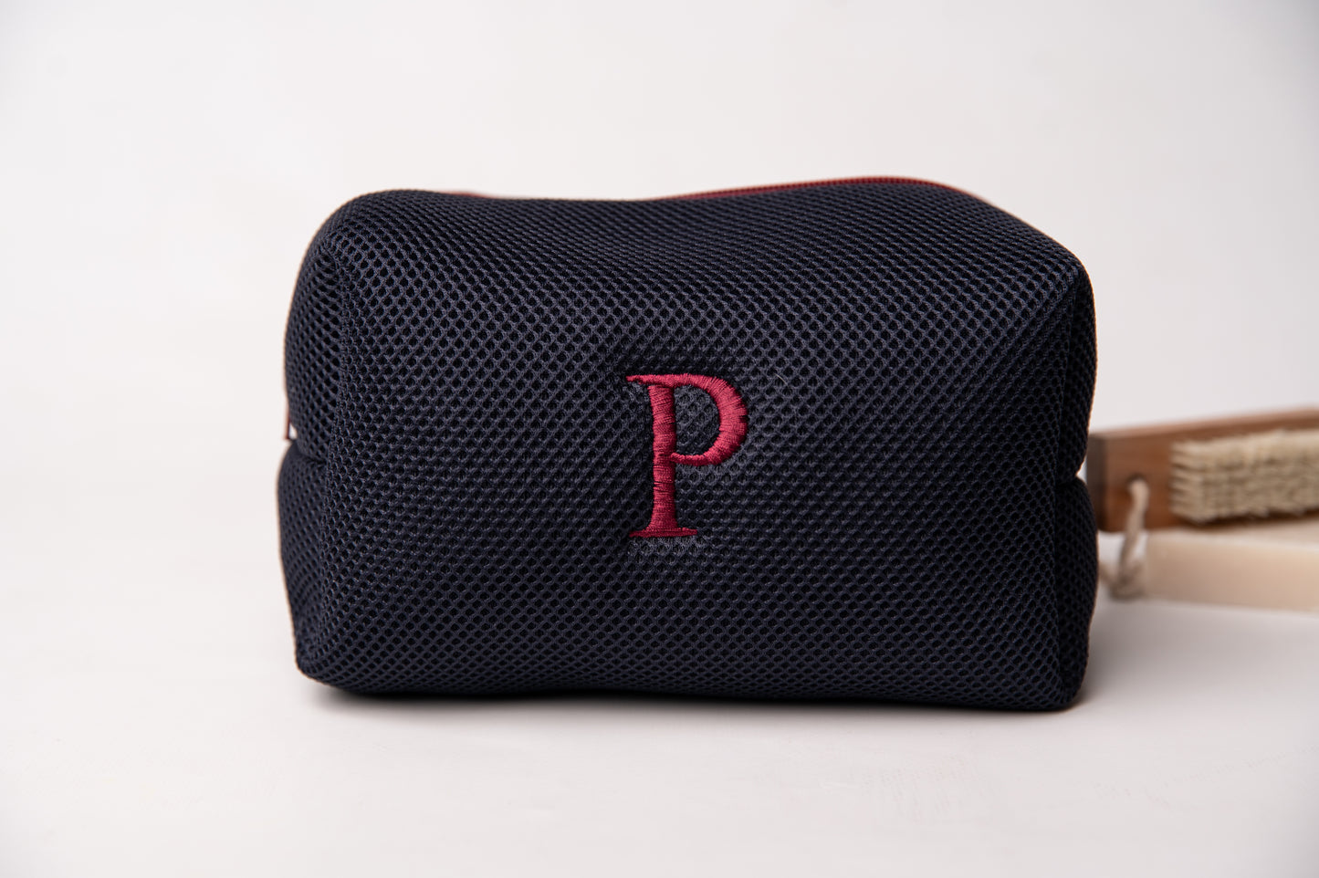 Neceser 3D Azul Marino y Granate