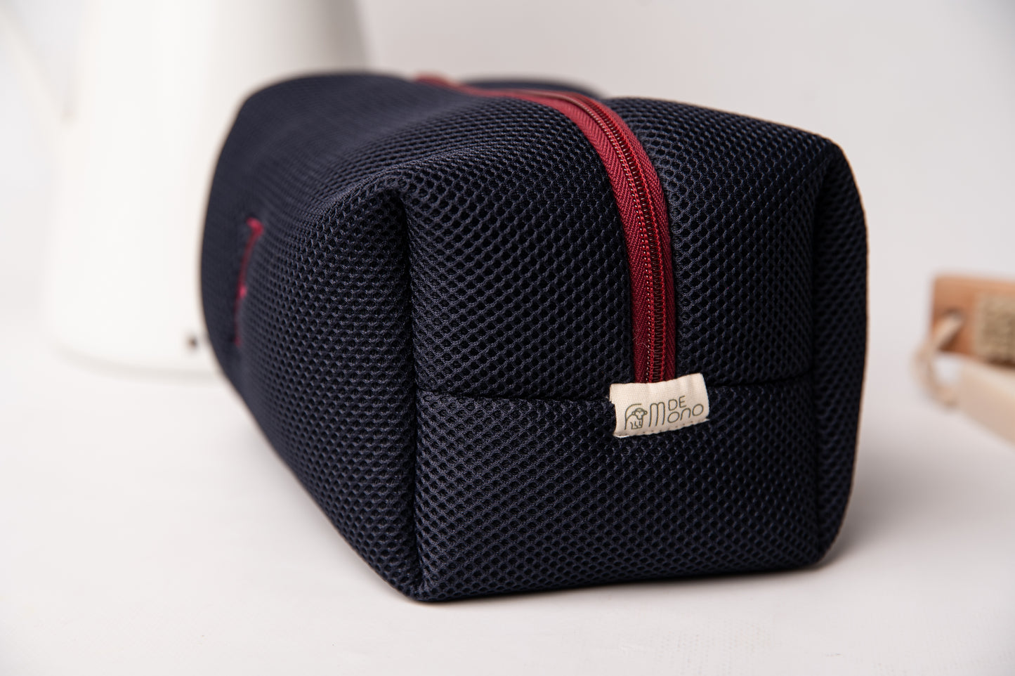 Neceser 3D Azul Marino y Granate