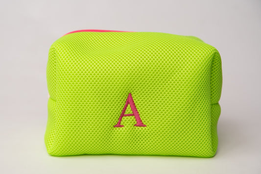 Neceser 3D Amarillo Fluor y Rosa