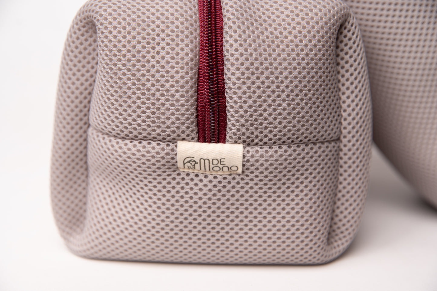 Neceser 3D Crema y Burdeos