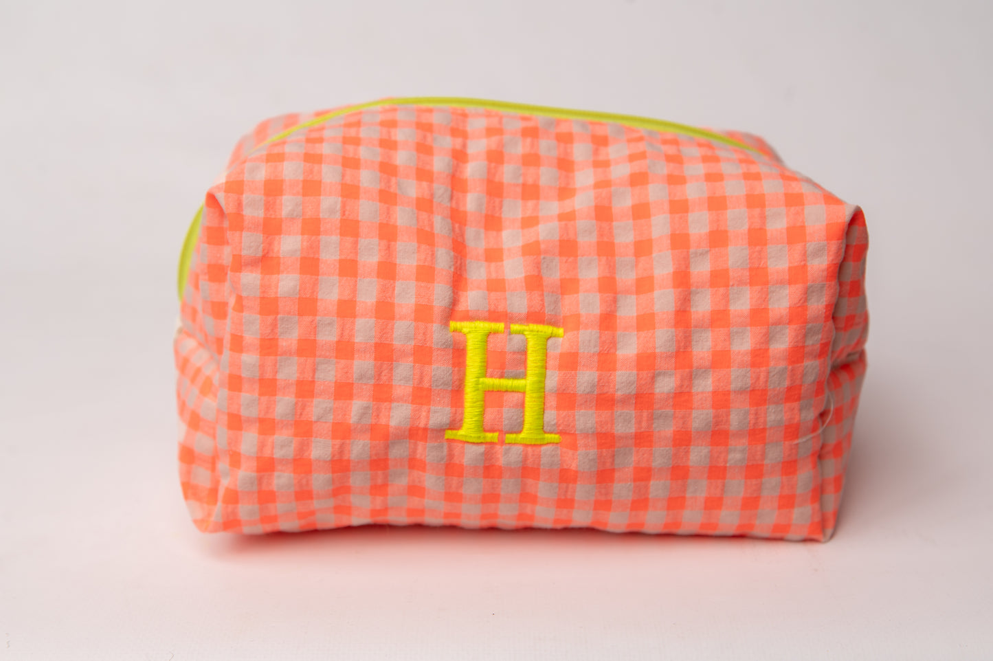 Neceser Vichy Seersucker Mdm 2721 Orange Fluor