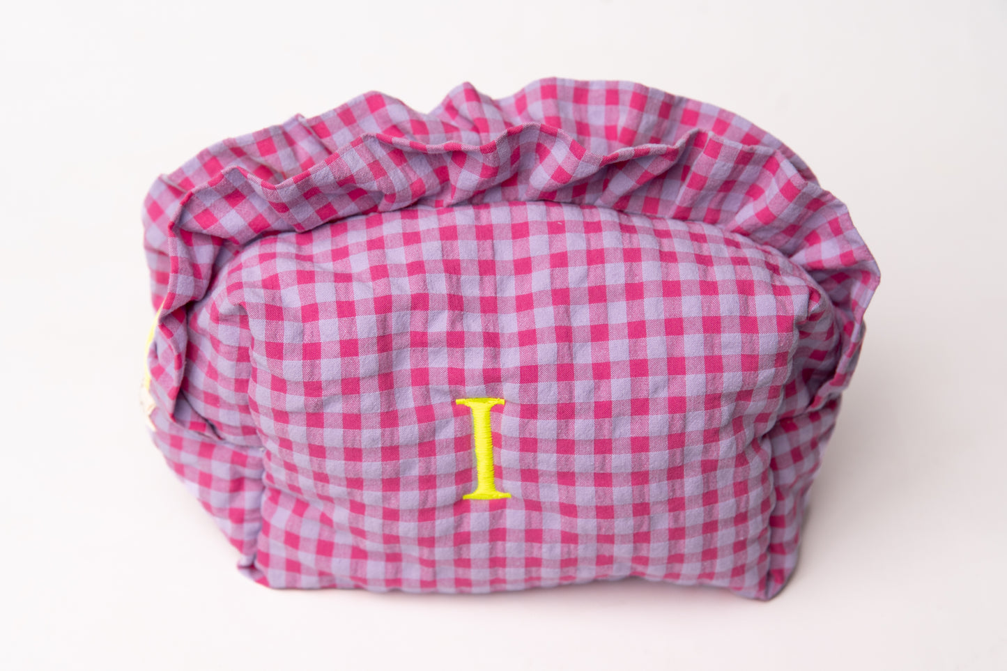 Neceser Vichy Seersucker Volantes Mdm 2730 Lavander