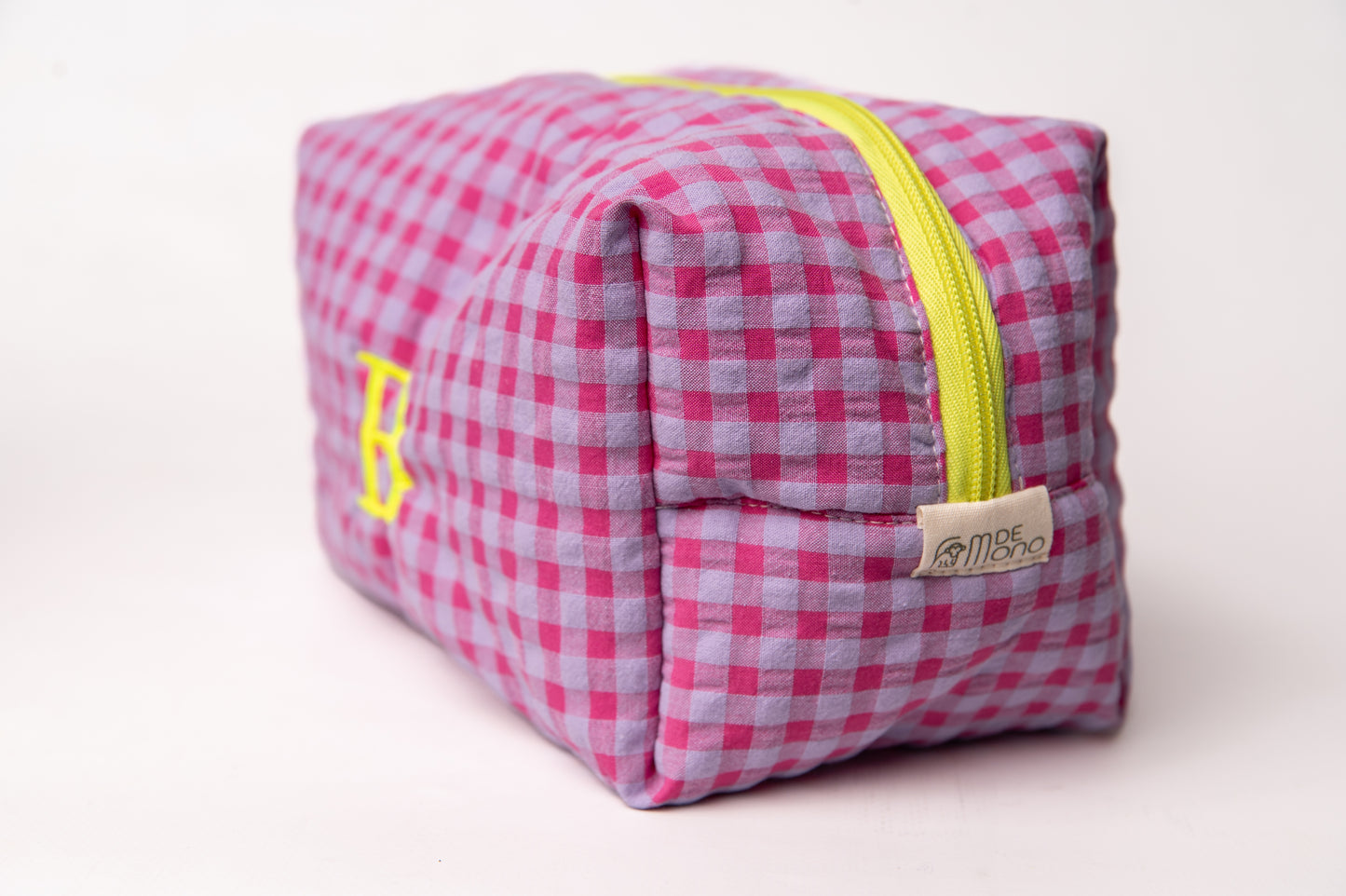 Neceser Vichy Seersucker Mdm 2730 Lavander