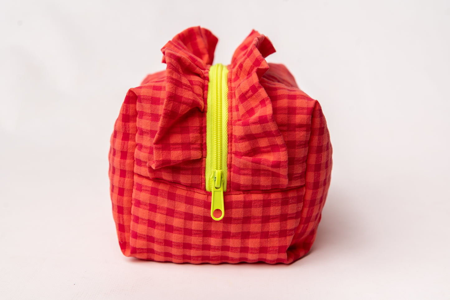 Neceser Vichy Seersucker Volantes Mdm 2738 Safran