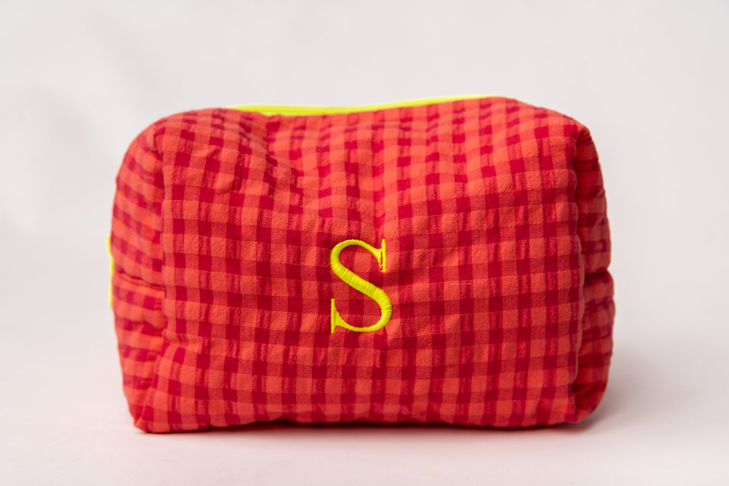 Neceser Vichy Seersucker Mdm 2738 Safran