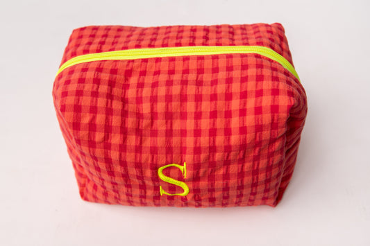 Neceser Vichy Seersucker Mdm 2738 Safran