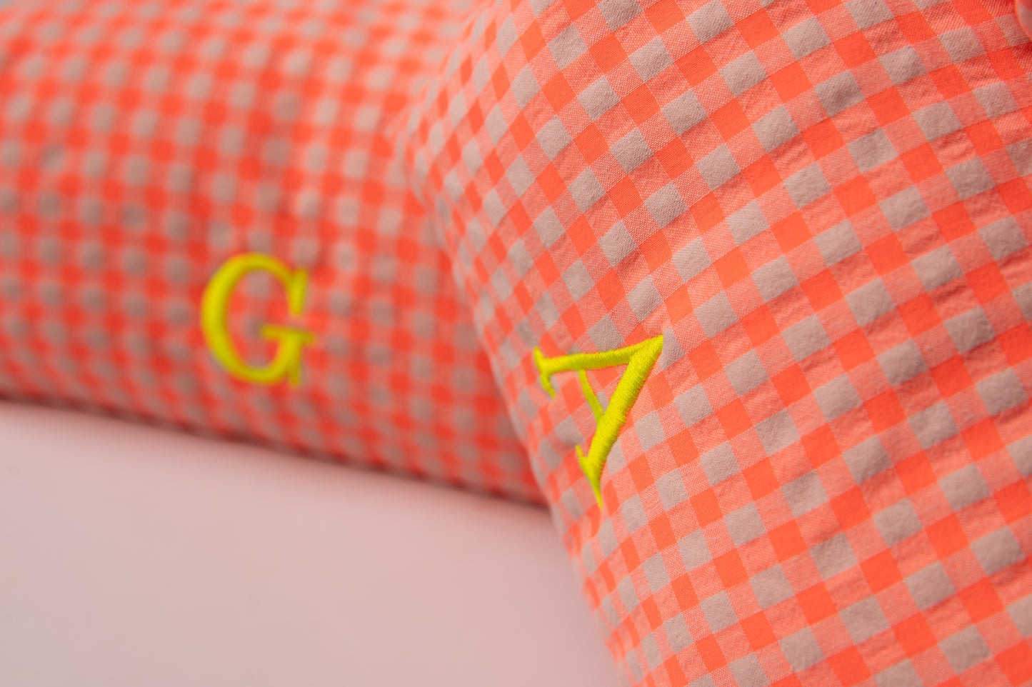 Neceser Vichy Seersucker Mdm 2721 Orange Fluor