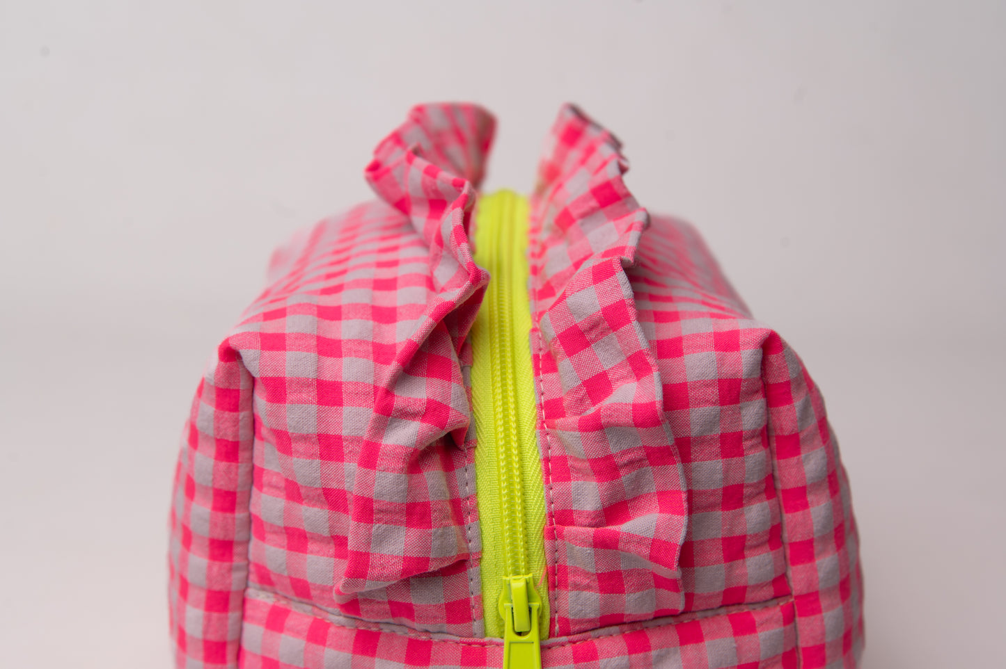 Neceser Vichy Seersucker Volantes Mdm 2722 Fluor Pink