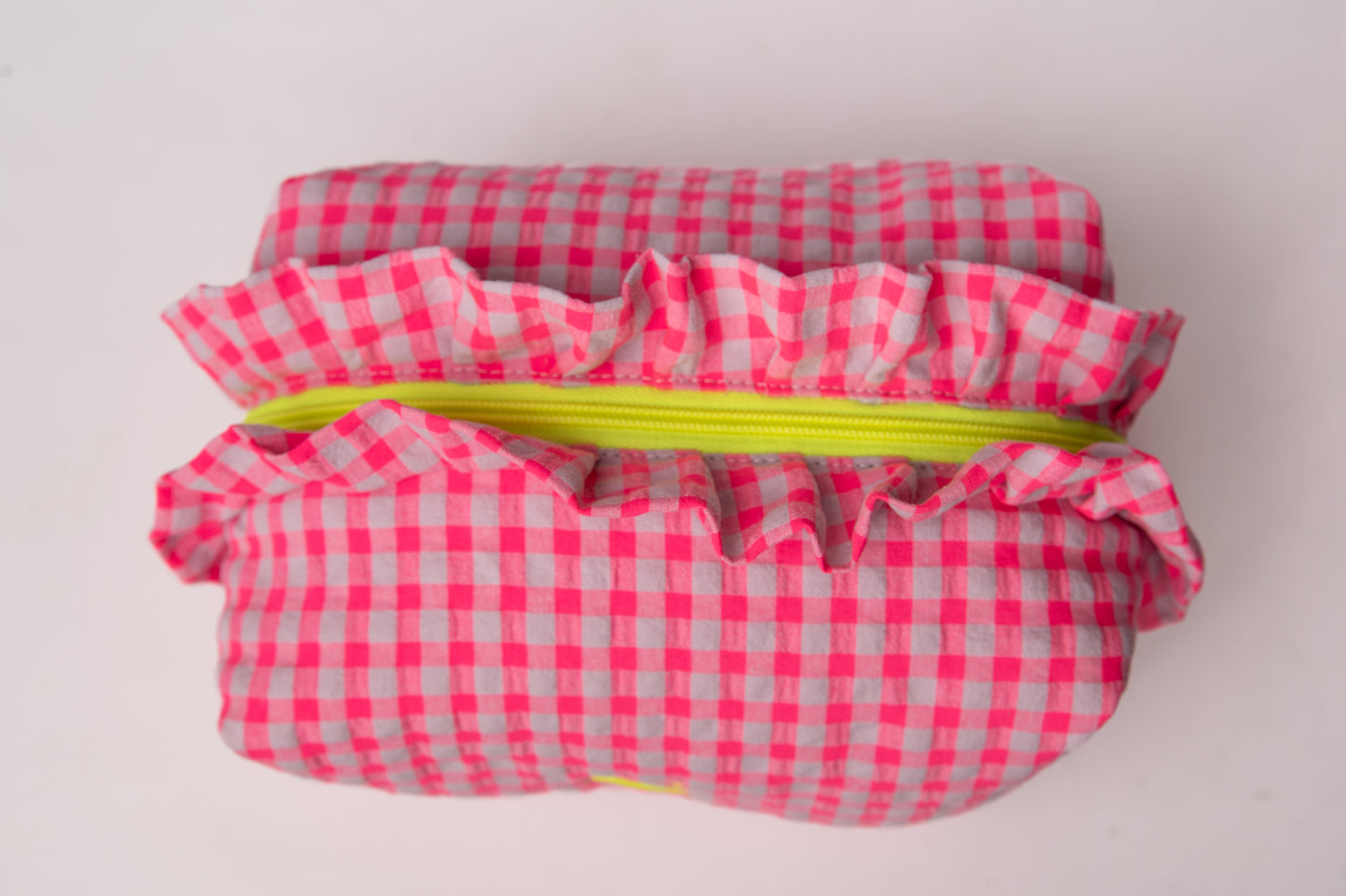 Neceser Vichy Seersucker Volantes Mdm 2722 Fluor Pink