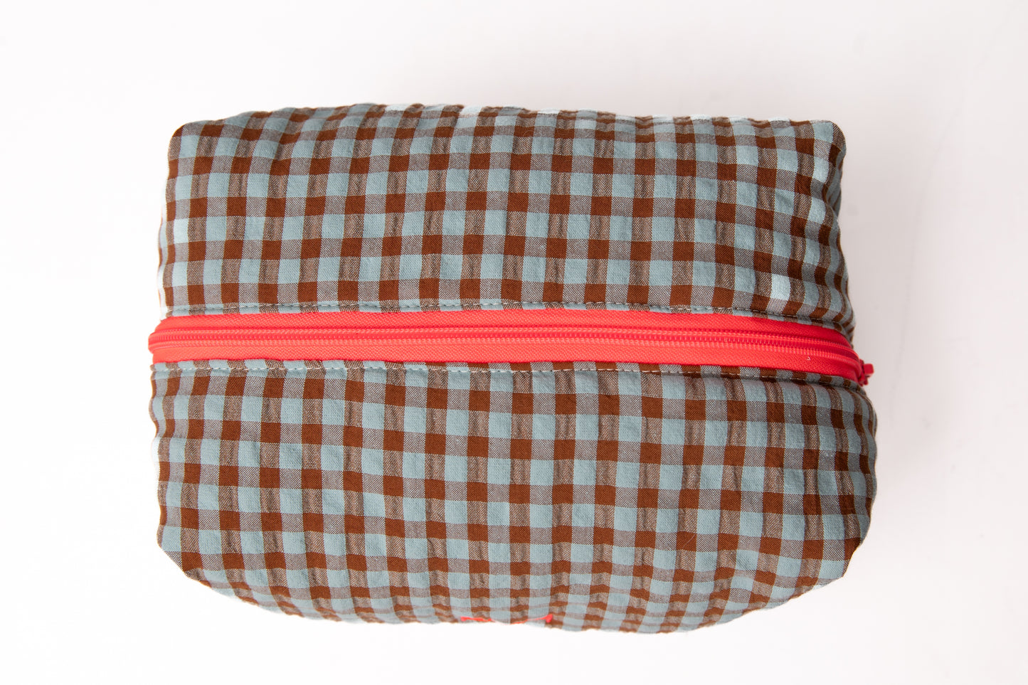 Neceser Vichy Seersucker Mdm 2733 Eggshell Blue