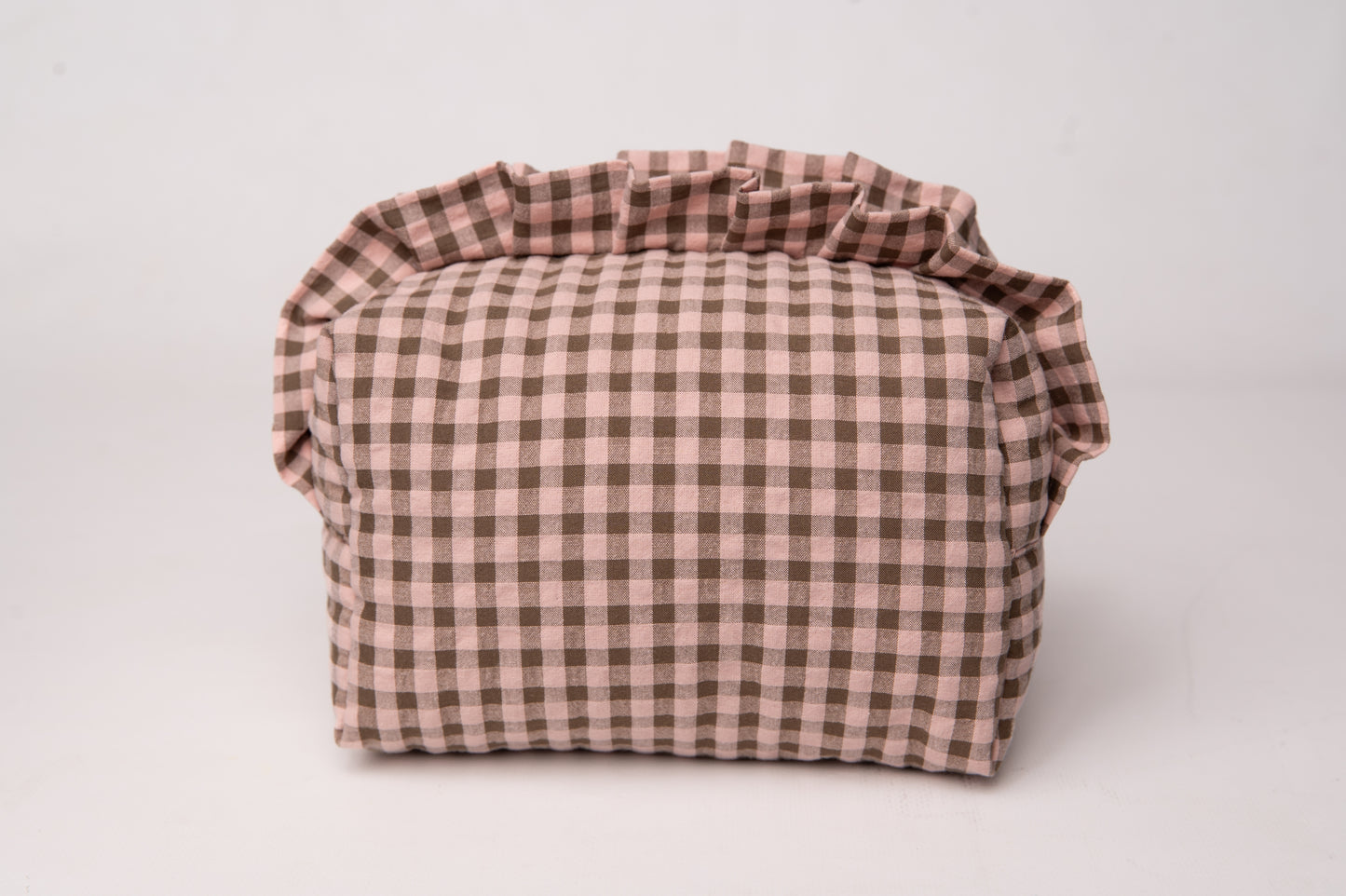 Neceser Vichy Seersucker Volantes Mdm 2006 Rosé