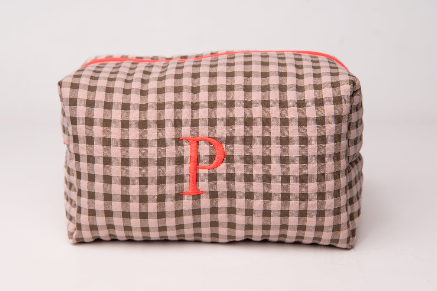 Neceser Vichy Seersucker Mdm 2006 Rosé