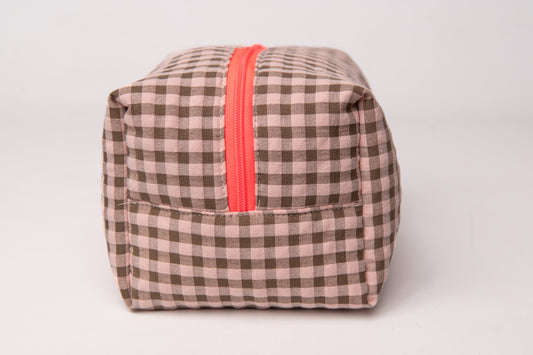 Neceser Vichy Seersucker Mdm 2006 Rosé