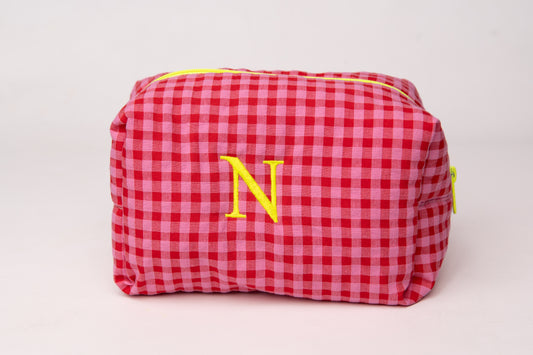 Neceser Vichy Seersucker Mdm 2732 Red Pepper