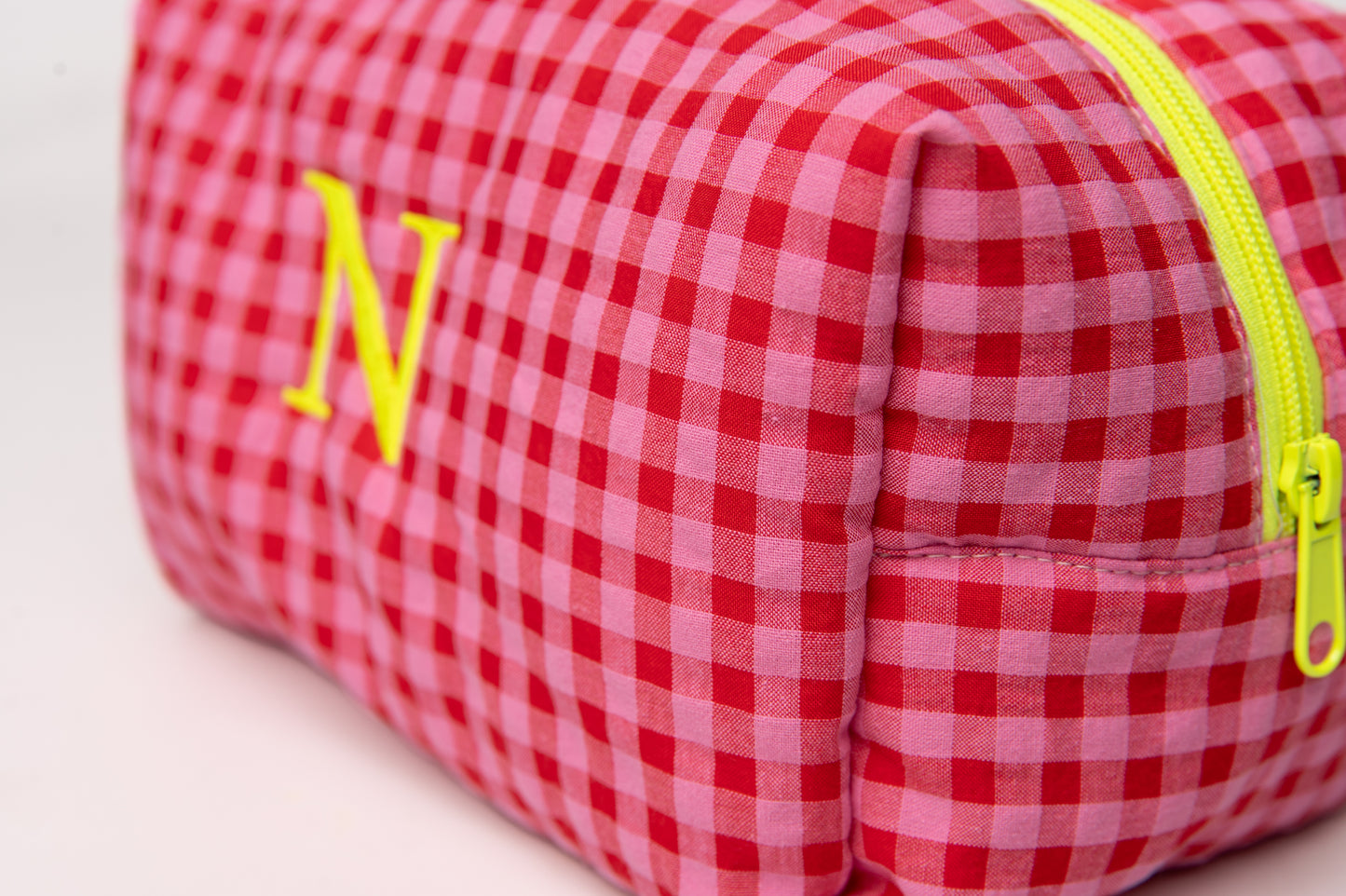 Neceser Vichy Seersucker Mdm 2732 Red Pepper