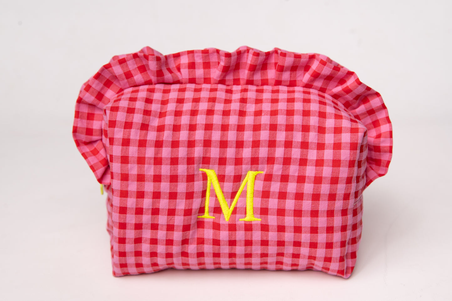 Neceser Vichy Seersucker Volantes Mdm 2732 Red Pepper