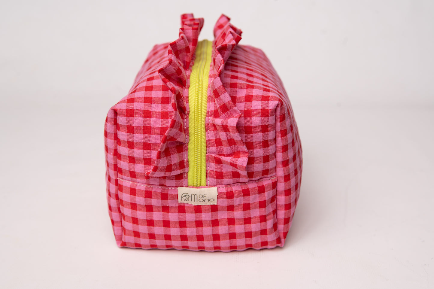 Neceser Vichy Seersucker Volantes Mdm 2732 Red Pepper