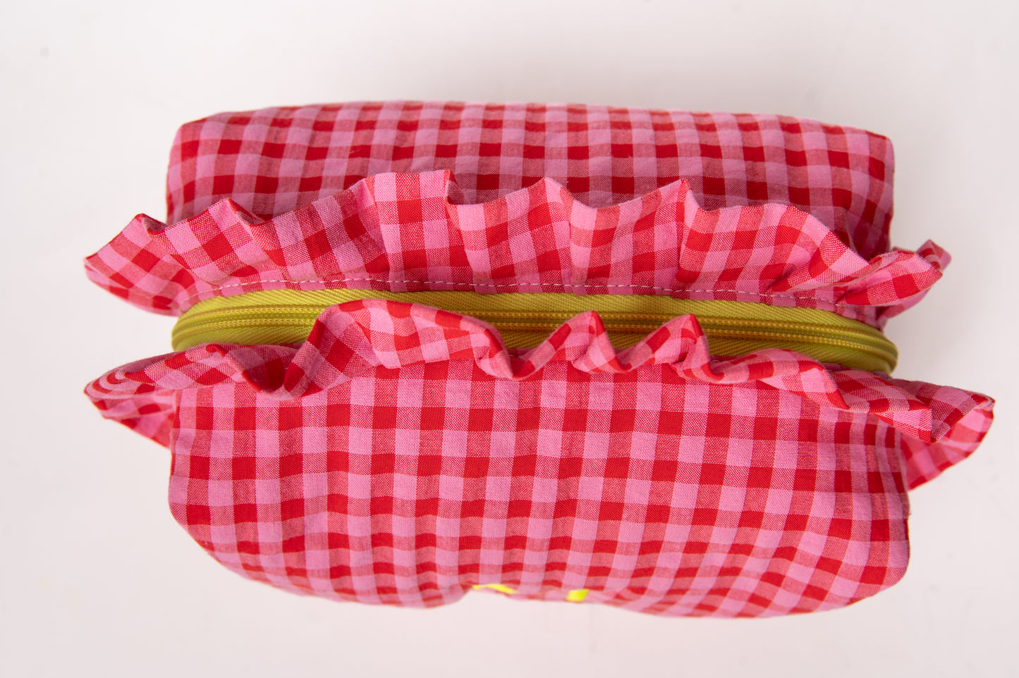 Neceser Vichy Seersucker Volantes Mdm 2732 Red Pepper