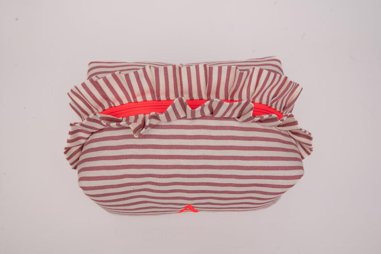 Neceser Rayas Finas Volantes Mdm 11004 Rosa