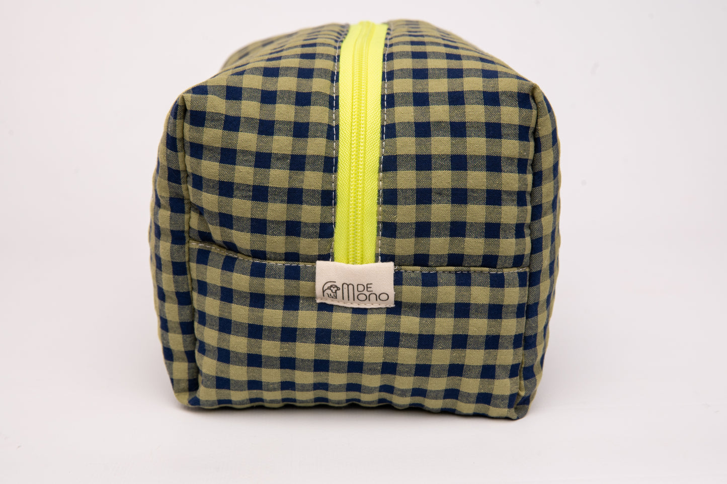 Neceser Vichy Seersucker Mdm 2008 Olive