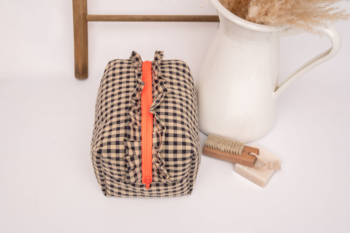 Neceser Vichy Seersucker Volantes Mdm 2001 Heat