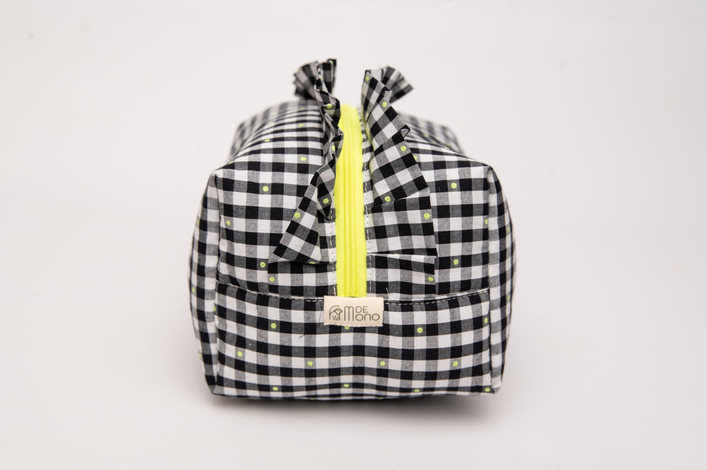 Neceser Vichy Seersucker Volantes Mdm 2406 Black