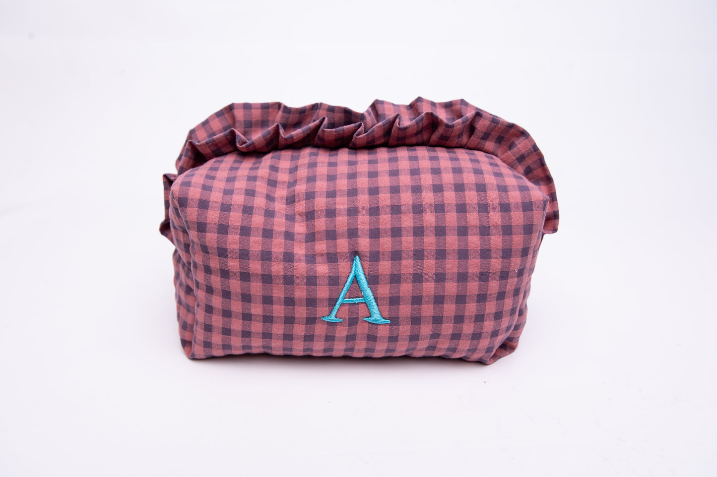 Neceser Vichy Seersucker Volantes Mdm 2005 Rosewood