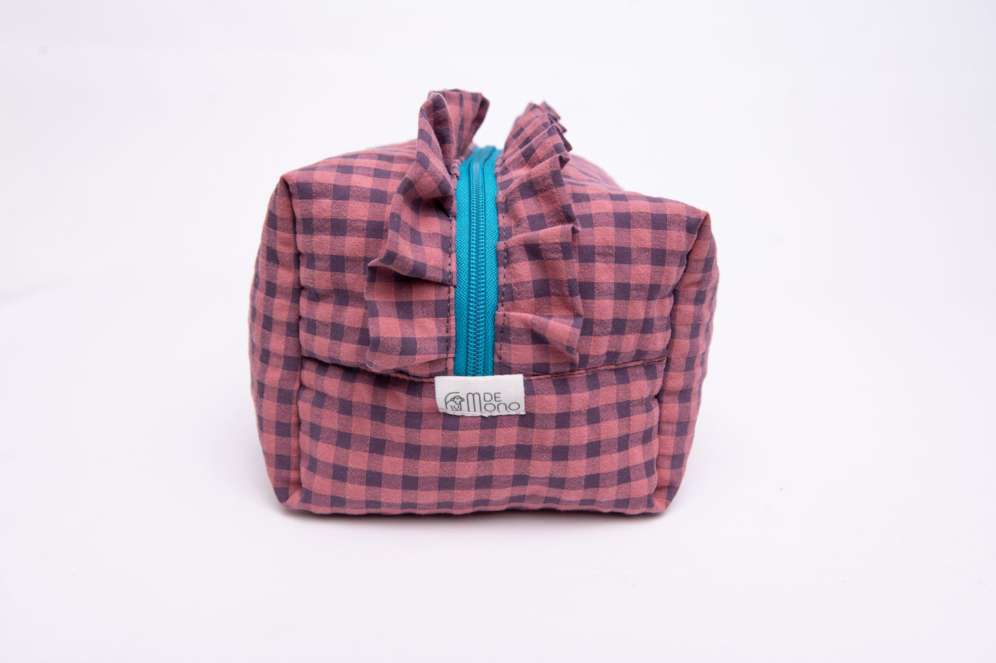 Neceser Vichy Seersucker Volantes Mdm 2005 Rosewood