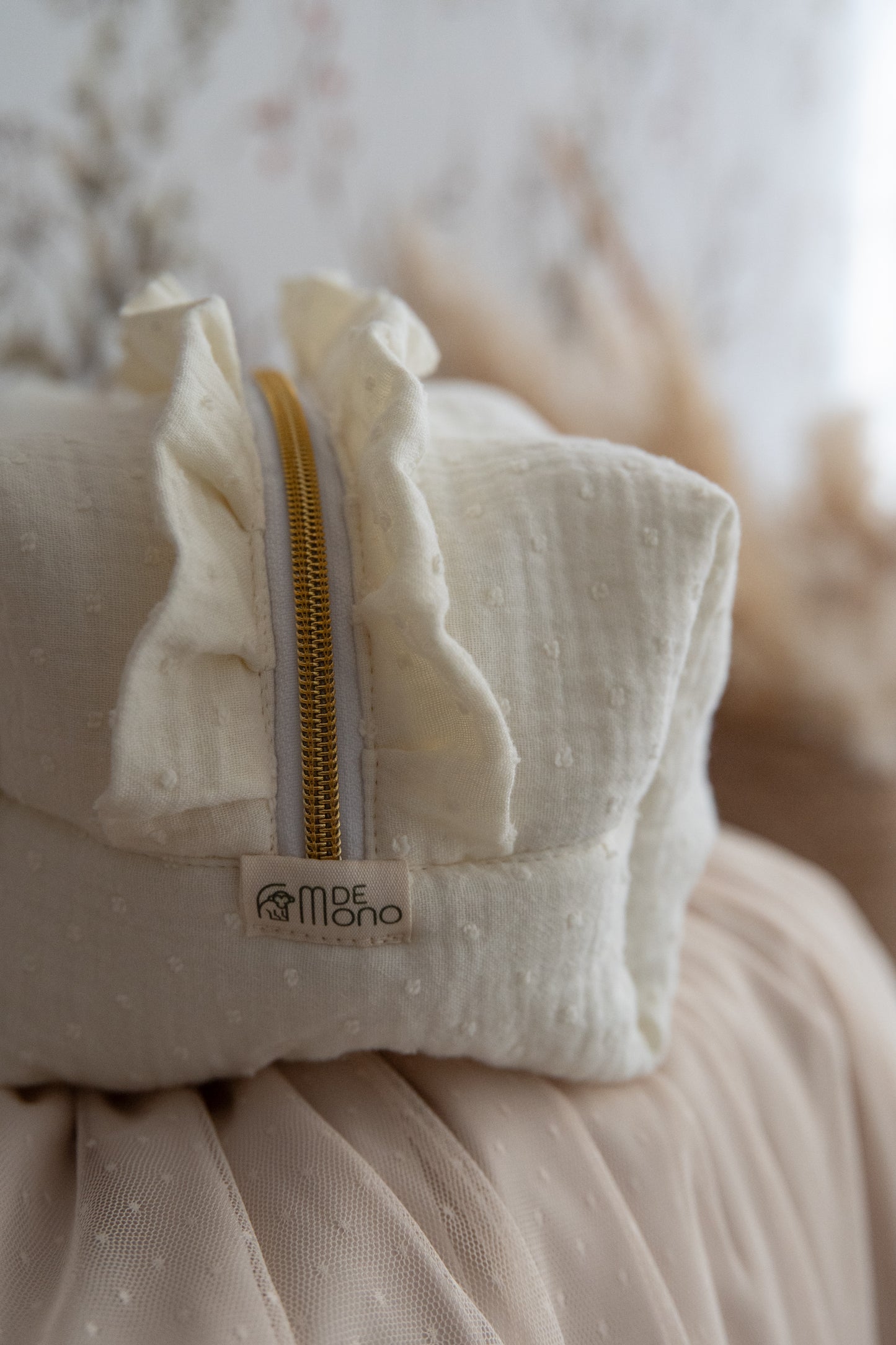 Neceser Muselina Comunión White