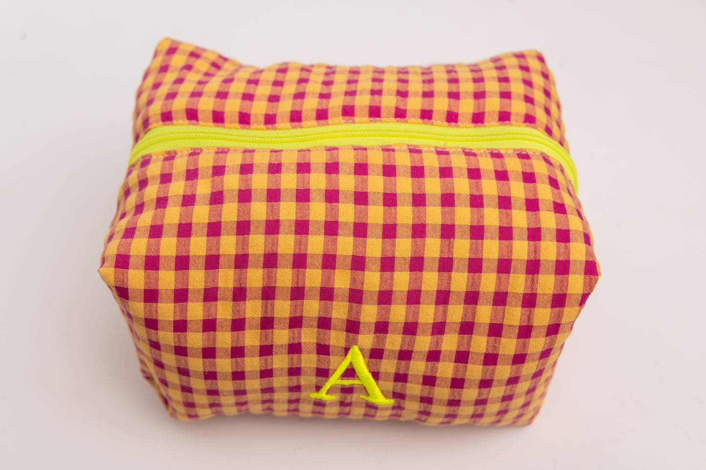 Neceser Vichy Seersucker Mdm 2737 Gingembre