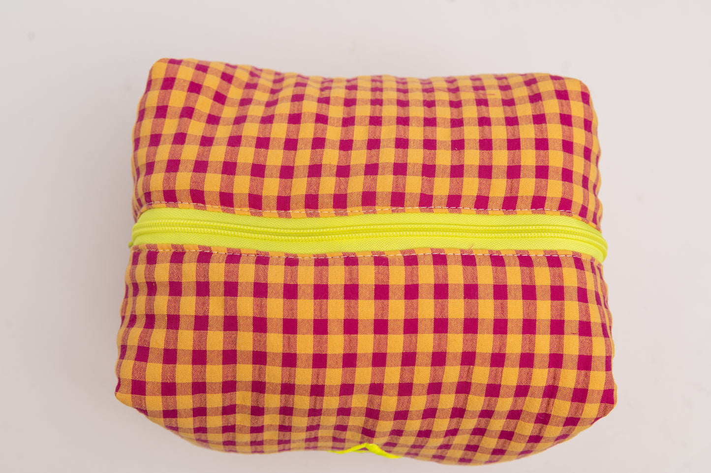 Neceser Vichy Seersucker Mdm 2737 Gingembre