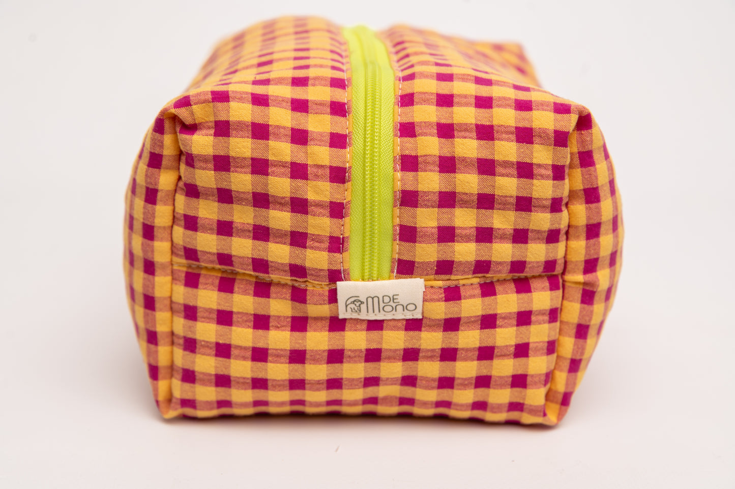 Neceser Vichy Seersucker Mdm 2737 Gingembre