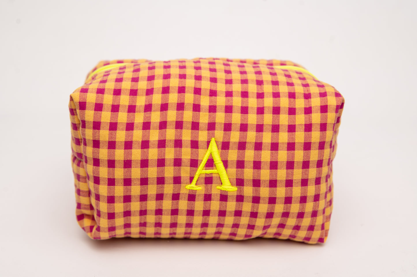 Neceser Vichy Seersucker Mdm 2737 Gingembre