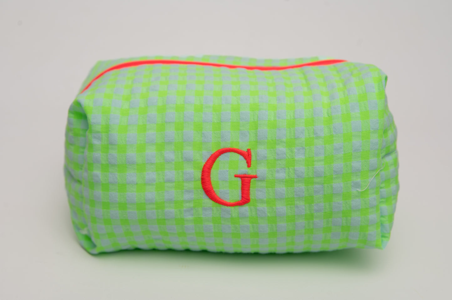 Neceser Vichy Seersucker Mdm 2723 Neon Green